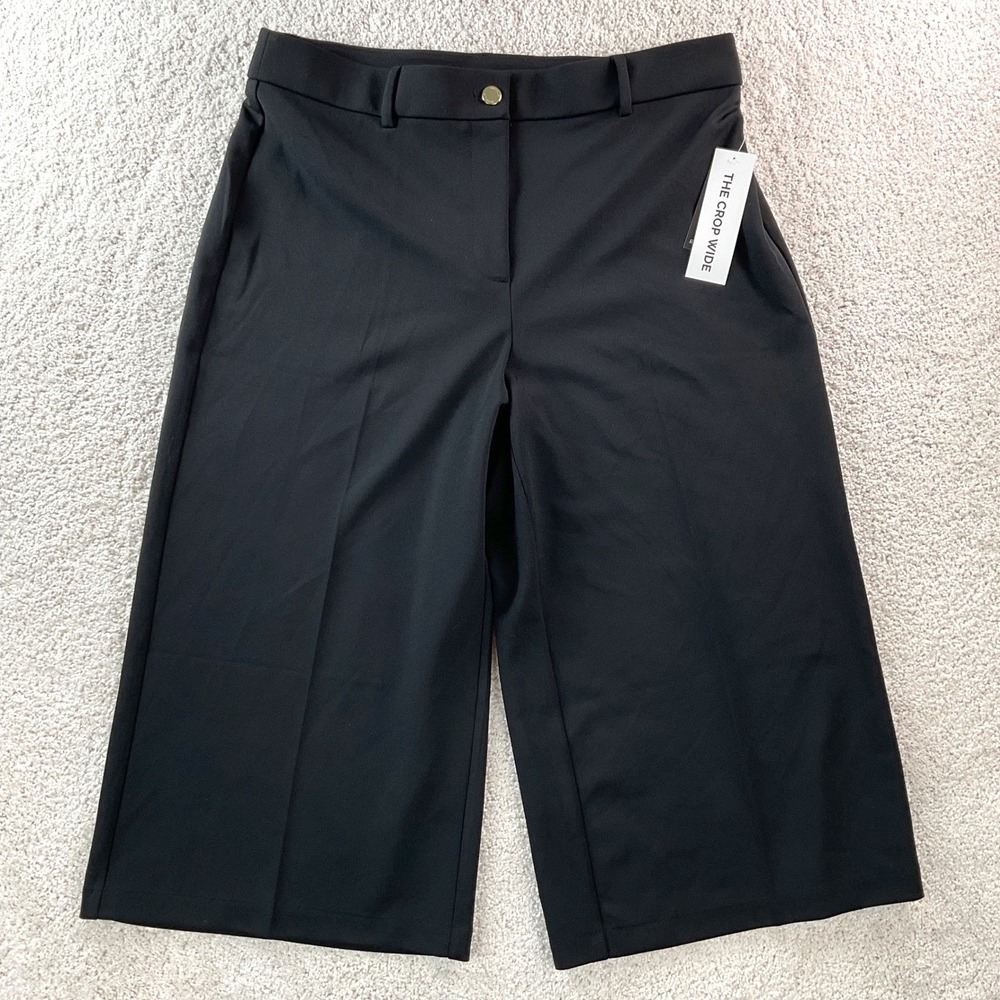 Rafaella Black Wide Leg Pants